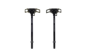 Image of Blackout Defense Stryker Ambi Gas-Deflecting Charging Handle, Left-Hand Deflection, Standard Lever, Green, Green, CHG15LFSTNDARDGRN