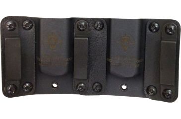 Image of Blackpoint Tactical RH Double MAP Pouch for Smith and Wesson MP 9/40, Black 101973