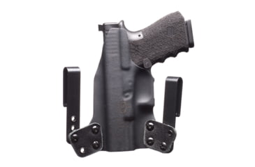 Image of BlackPoint Tactical Mini Wing Kydex IWB Holster, Fits Glock 43X, With 15 Degree Cant, Right Hand, Black, 115947