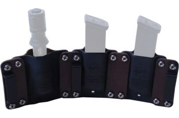 Image of RH Double MAP Pouch for Glock 9/40 Mag, Black