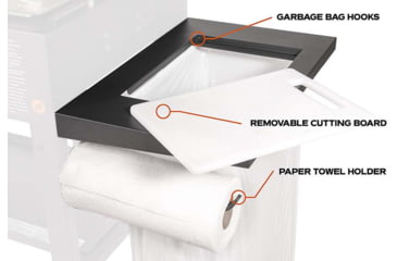 Image of Blackstone Griddle Accessory Side Shelf, 36in, 5012