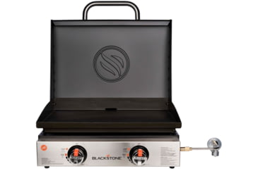 Image of Blackstone Stainless Front Panel Tabletop Griddle, Black, 22in, 1813