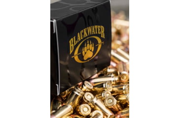 Image of Blackwater Ammunition Defense Grade 9mm 9mm 115 Grain Jacketed Hollow Point Brass Cased Centerfire Pistol Ammo, 20 Round, BWA-5007