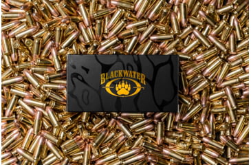 Image of Blackwater Ammunition Defense Grade 9mm 9mm 115 Grain Jacketed Hollow Point Brass Cased Centerfire Pistol Ammo, 20 Round, BWA-5007