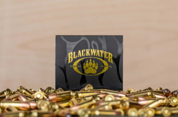 Image of Blackwater Ammunition Defense Grade 9mm 9mm 115 Grain Jacketed Hollow Point Brass Cased Centerfire Pistol Ammo, 20 Round, BWA-5007