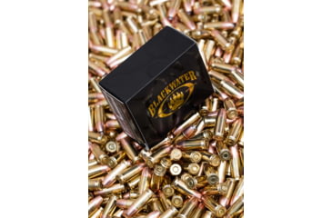 Image of Blackwater Ammunition Defense Grade 9mm 9mm 115 Grain Jacketed Hollow Point Brass Cased Centerfire Pistol Ammo, 20 Round, BWA-5007
