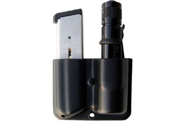 Image of Blade Tech Combo Light-Mag Holster,SureFire 6P Down, Fits Glock 17/22/31,Tek-Lok,Black,Left Hand ACCX0077SF6PDNO0080TLBLKLH