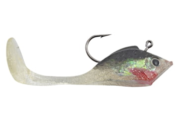 Image of Blaze Fishing Gear Rigged Shad Shad, 5, 3in, Pearl/Black, RSB3-PBB
