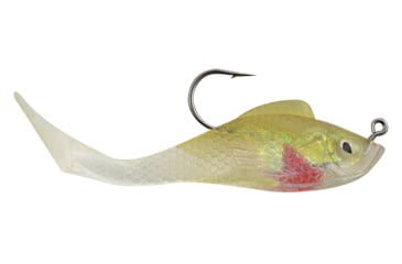 Image of Blaze Fishing Gear Rigged Shad Shad, 5, 3in, Pearl/Dace, RSB3-PD