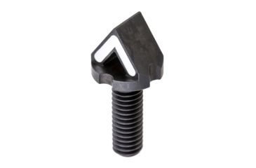 Image of Blitzkrieg Components AR-15 Chevron Front Sight Post w/ No Tool, White, ARCFS08W