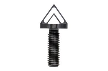 Image of Blitzkrieg Components AR-15 Chevron Front Sight Post w/ No Tool, White, ARCFS08W