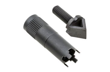 Image of Blitzkrieg Components AR-15 Chevron Front Sight Post w/ Tool, Black, ARCFS05BT