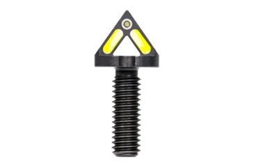 Image of Blitzkrieg Components AR-15 Chevron Front Sight Post w/ Tritium Dot And No Tool, Green, ARCFS08LGTD