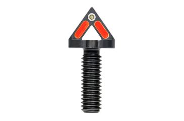 Image of Blitzkrieg Components AR-15 Chevron Front Sight Post w/ Tritium Dot And No Tool, Orange, ARCFS08OTD