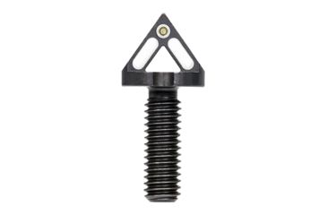 Image of Blitzkrieg Components AR-15 Chevron Front Sight Post w/Tritium Dot And No Tool, White, ARCFS08WTD