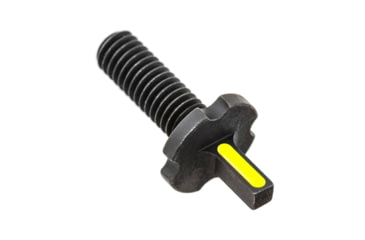 Image of Blitzkrieg Components AR-15 Flat Front Sight Post, Tritium Dot, No Tool, Luminescent Green, ARFFS08LG