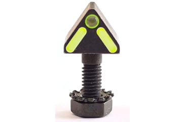 Image of Blitzkrieg Components Benelli/Beretta Chevron Sight Post, Tritium Dot, Luminescent Green, BNCVLGTD3
