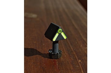 Image of Blitzkrieg Components Benelli/Beretta Chevron Sight Post, Tritium Dot, Luminescent Green, BNCVLGTD3