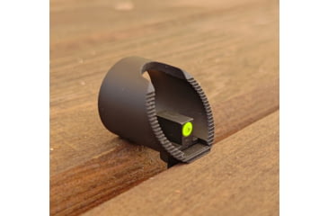 Image of Blitzkrieg Components Benelli/Beretta Flat Circle Dot Sight Post, Tritium Dot w/ Hood, Green, BNFCDGTD3H