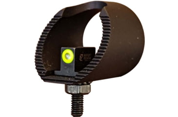 Image of Blitzkrieg Components Benelli/Beretta Flat Circle Dot Sight Post, Tritium Dot w/ Hood, Green, BNFCDGTD3H