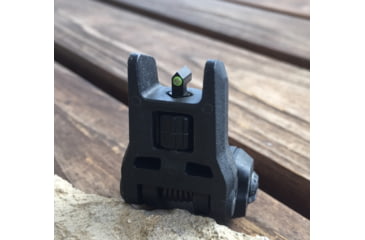 Image of Blitzkrieg Components Magpul MBUS Gen 3 Flat Tritium Circle Dot Sight Post, Green Ring, MP3SPKGTD