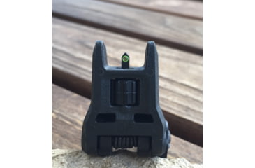 Image of Blitzkrieg Components Magpul MBUS Gen 3 Flat Tritium Circle Dot Sight Post, Green Ring, MP3SPKGTD