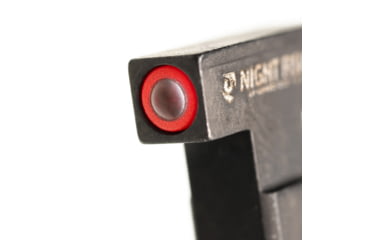 Image of Blitzkrieg Components MP Series Flat Tritium Circle Dot Sight Post, Magpul MBUS PRO, Black Matte/Orange, MPFCD12OTD