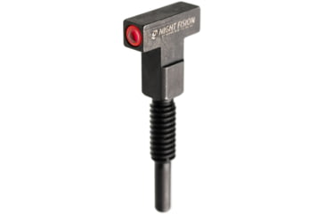 Image of Blitzkrieg Components MP Series Flat Tritium Circle Dot Sight Post, Magpul MBUS PRO, Black Matte/Orange, MPFCD12OTD