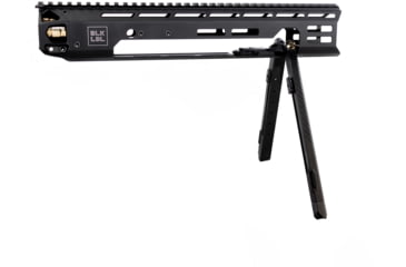 Image of BLK LBL AR-10 DPMS Low Handguard w/ Integral Bipod, Black, 14 in, BL-AR10L-B-14-BLK