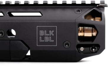 Image of BLK LBL AR-10 DPMS Low Handguard w/ Integral Bipod, Black, 14 in, BL-AR10L-B-14-BLK
