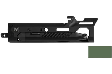 Image of BLK LBL Hellion/VHS-2 Handguard with Integrated Bipod, 16in, Olive Drab Green, BL-VHS2-B-SH-ODG