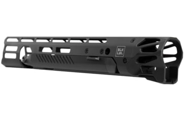 Image of BLK LBL Q Fix Handguard w/ Integral Bipod, Grey, 14 in, BL-Q FIX-B-14-GRY