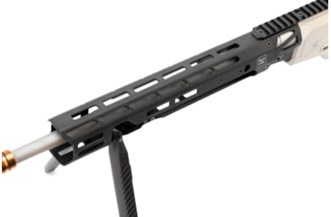 Image of BLK LBL Q Fix Handguard w/ Integral Bipod, Grey, 14 in, BL-Q FIX-B-14-GRY