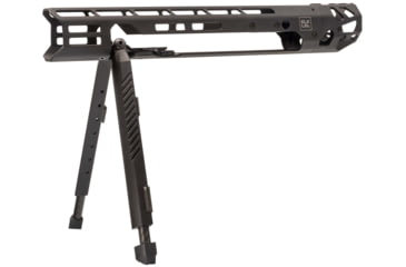 Image of BLK LBL Sig Cross Handguard w/ Integral Bipod, Black, 14 in, BL-CROSS-B-14-BLK