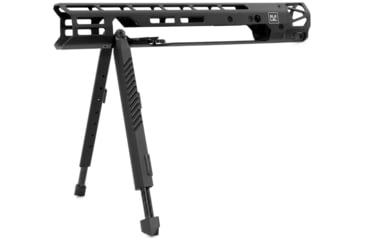 Image of BLK LBL Tikka Tak A1 Handguard w/ Integral Bipod, Black, 14 in, BL-TACA1-B-14-BLK