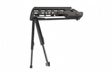 Image of BLK LBL WLVRN ALX Handguard with Integrated Bipod, 20in, Tungsten, BL-WLVRN-B-20-TNS