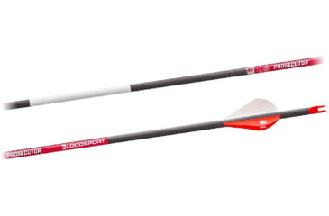 Image of BloodSport Prosecutor Arrows 350 2 in. Vane 6 pk., Black, Black, BLS-BLDS435