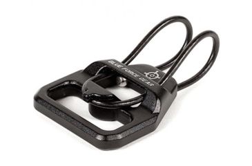 Image of Blue Force Gear Belt Fed Loop, Uloop Version 2, Black, 1.25in Length, UWL-UL2-125-BK