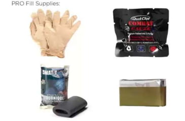 Image of Blue Force Gear Belt Mount Micro Trauma Kit Pro Supplies, Coyote Brown, BT-TKN-MTKN-PRO-CB