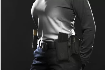 Image of Blue Force Gear Belt Mounted Low Postion Ten-Speed M4 Magazine Pouch With Adjustable Belt Loop In, Black BT-TSP-M4-LM-BK