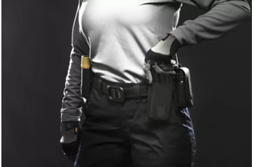 Image of Blue Force Gear Belt Mounted Low Postion Ten-Speed M4 Magazine Pouch With Adjustable Belt Loop In, Black BT-TSP-M4-LM-BK