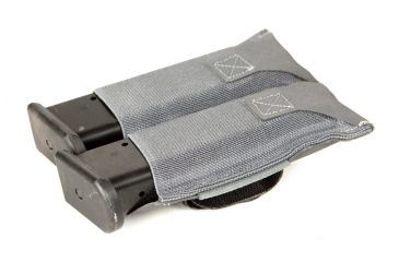 Image of Blue Force Gear Belt Mounted Ten-Speed Double Pistol Magazine Pouch With Adjustable Belt Loop In, Black BT-TSP-PISTOL-2-BK