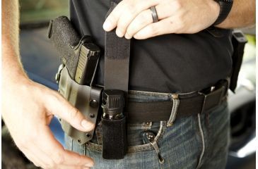 Image of Blue Force Gear Belt Mounted Ten-Speed Oc Spray Pouch With Adjustable Belt Loop In, Black BT-OC-01-BK
