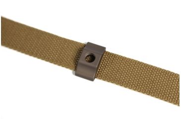 Image of Blue Force Gear Burnsed Socket, Works With Any Push Button Swivel Or Red Swivel For A 2 To 1 Point Convertible Sling, Black, 2.75in length P-PBF-P-125-BK