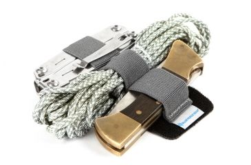 Image of Blue Force Gear Dapper Accessory Loops Medium, Half Size, Wolf Gray, Medium DAP-LOO-M-HALF-WF