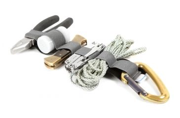 Image of Blue Force Gear Dapper Accessory Loops Medium, Half Size, Wolf Gray, Medium DAP-LOO-M-HALF-WF