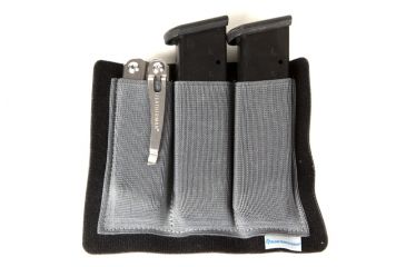 Image of Blue Force Gear Dapper Ten Speed Triple Mag Pouch, Pistol, Wolf Gray, Pistol DAP-TSP-PISTOL-3-WF