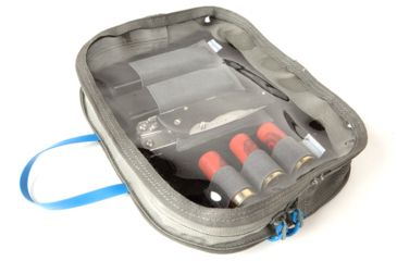 Image of Blue Force Gear Dapper Zippered Vinyl Utility Pouch Size 7inX4in, Wolf Gray, 7inx4in DAP-U-VINYL-02-WF