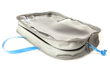 Image of Blue Force Gear Dapper Zippered Vinyl Utility Pouch Size 7inX4in, Wolf Gray, 7inx4in DAP-U-VINYL-02-WF