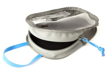 Image of Blue Force Gear Dapper Zippered Vinyl Utility Pouch Size 7inX9in, Wolf Gray, 7inx9in DAP-U-VINYL-01-WF